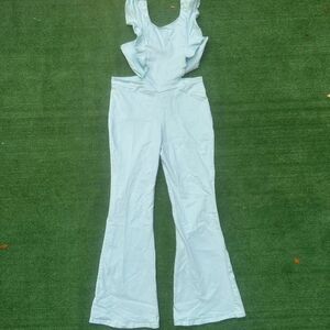 Fashion Nova Women's Blue Jumpsuit